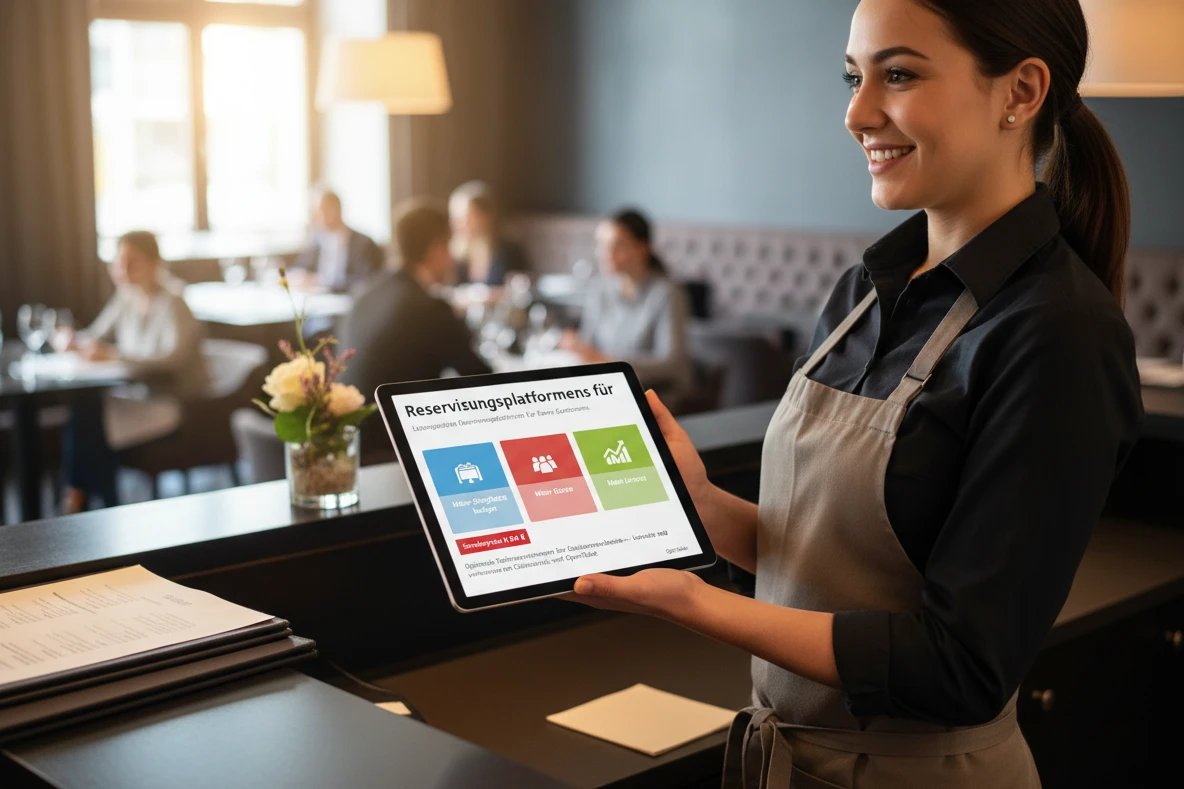 <p style="text-align:center;"><strong>Reservierungsplattformen </strong><br><strong>für Deine Gastro </strong></p>